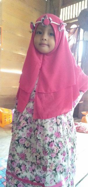 Terlaris New Zarra Kids  (busana Muslim,couple Syari Ibu Anak,batik Dan Sarimbit#pesanan Seragam)