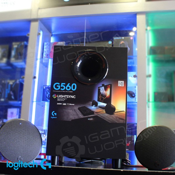 Logitech G560 Lightsync Wired / Bluetooth Multiplatform Speaker Gaming