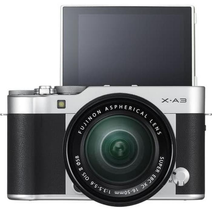 "KD" KAMERA Fujifilm X-A3 Camera Mirrorless Kit 16-50mm SILVER XA3 XA 3