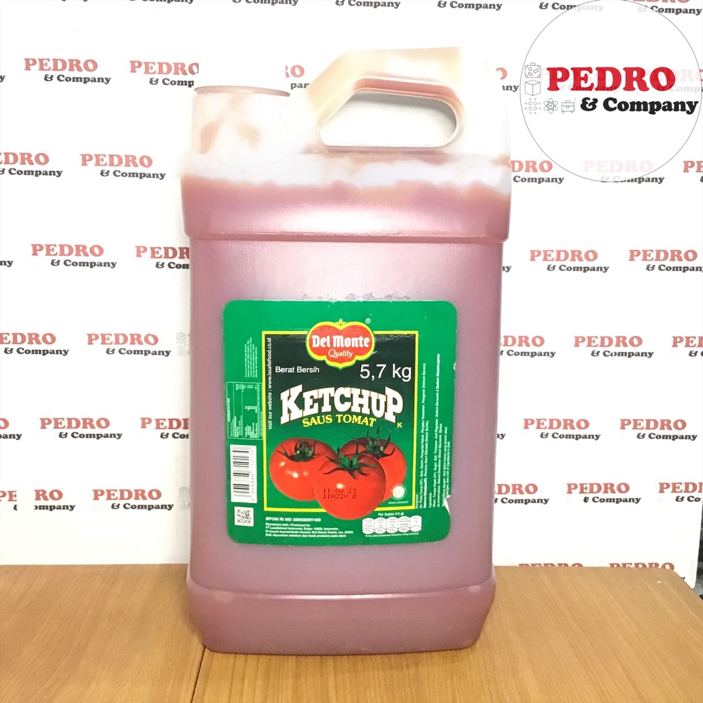 

Del monte tomato ketchup 5.7 kg - delmonte saus tomat jerigen
