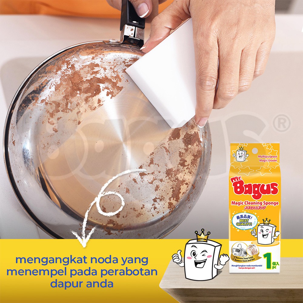 Mr. Bagus Magic Sponge (Spon Ajaib) 1pc W-22340