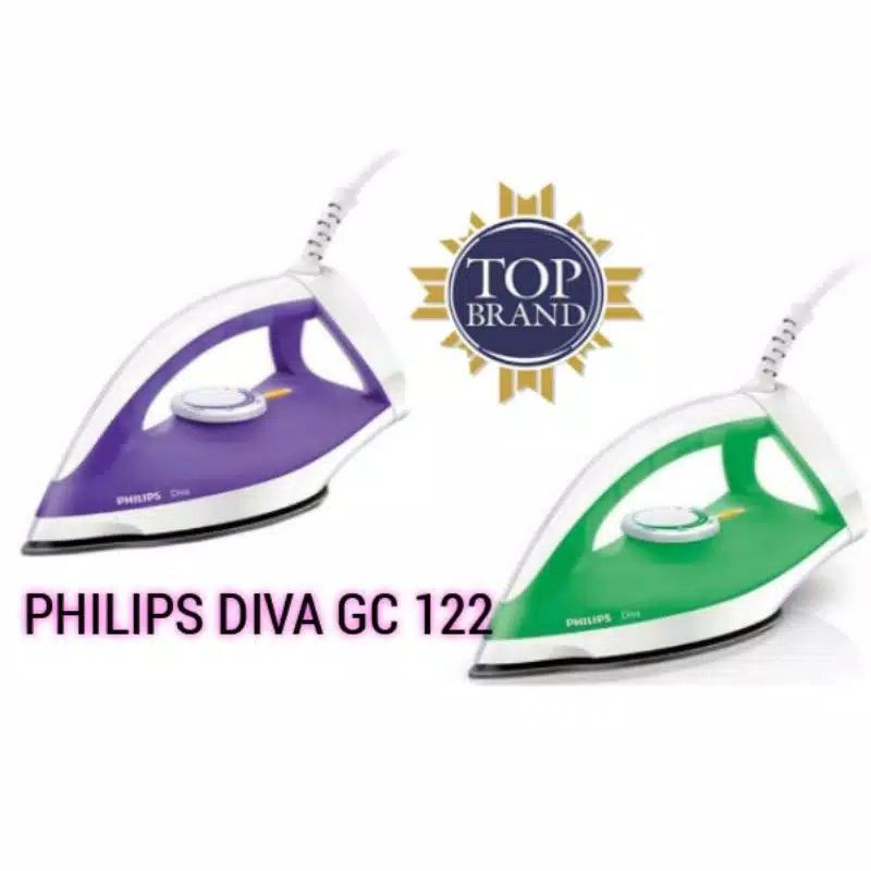 Setrika Philips GC122 Setrika Philips Diva GC122 Philips Setrika GC 122 Gosokan Philips GC122 Diva