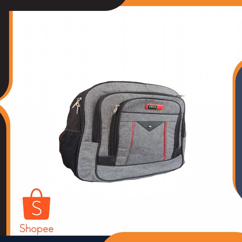 Ransel polo backpack polo tas pria murah ransel pria tas sekolah anak