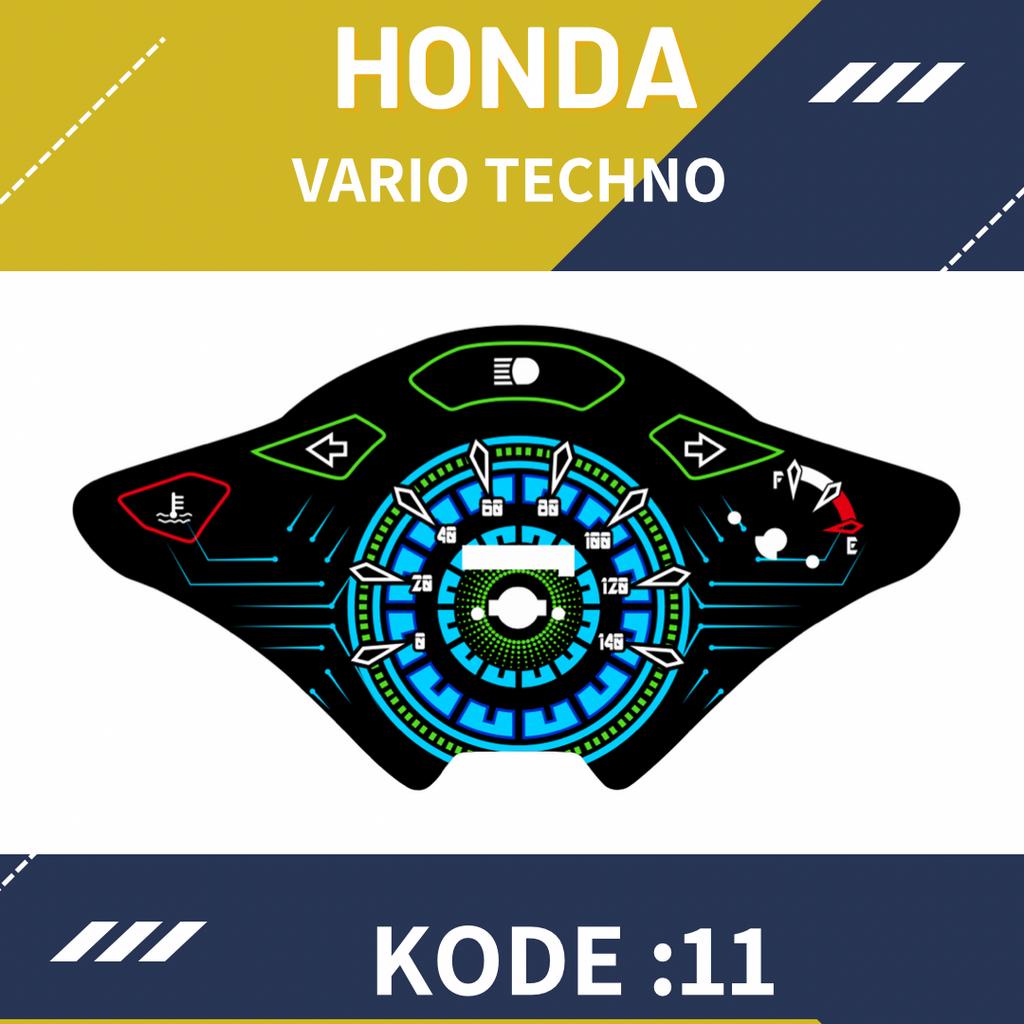 Papan Panel Custome speedometer Honda vario techno