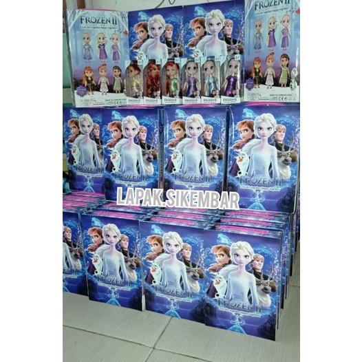 Mini Barbie Frozen 2, Boneka Barbie Frozen 2 isi 6