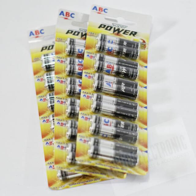 Baterai ABC AAA super power 1,5 v