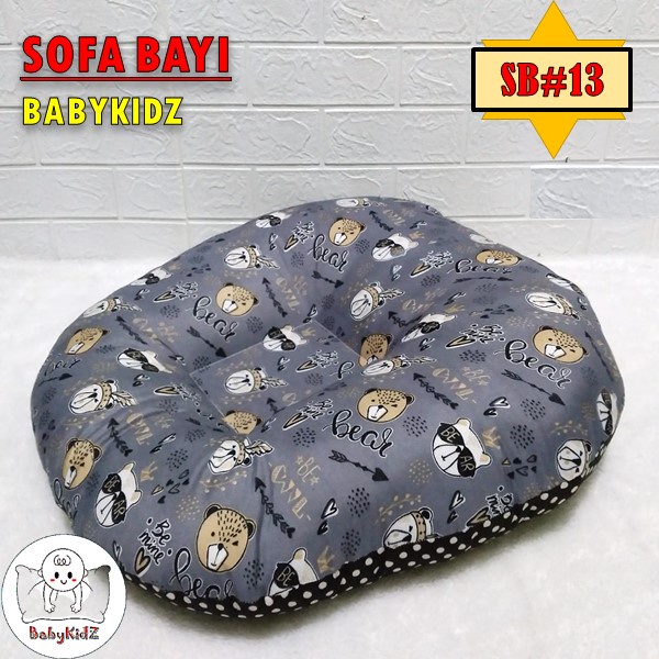 Sofa Bayi Jumbo Sofa Bayi Multifungsi Kasur Bayi atau Kursi Bayi Belajar Duduk Motif Karakter Lucu