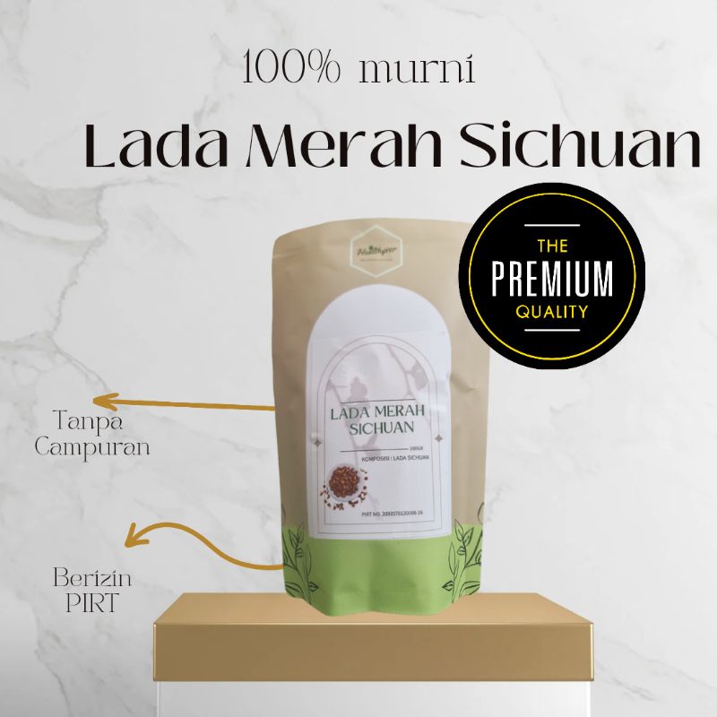 

Healthyver bumbu mala 100gr SzeChuan Peppercorn / Hua Jiao / SiChuan Pepper Lada