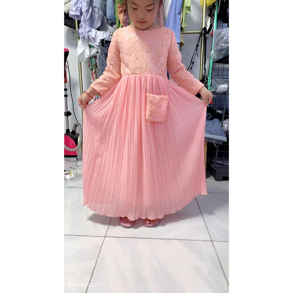 2020#dres fashion pesta muslim anak perempuan/ fashion muslim terbaru anak import/dress anak/dress