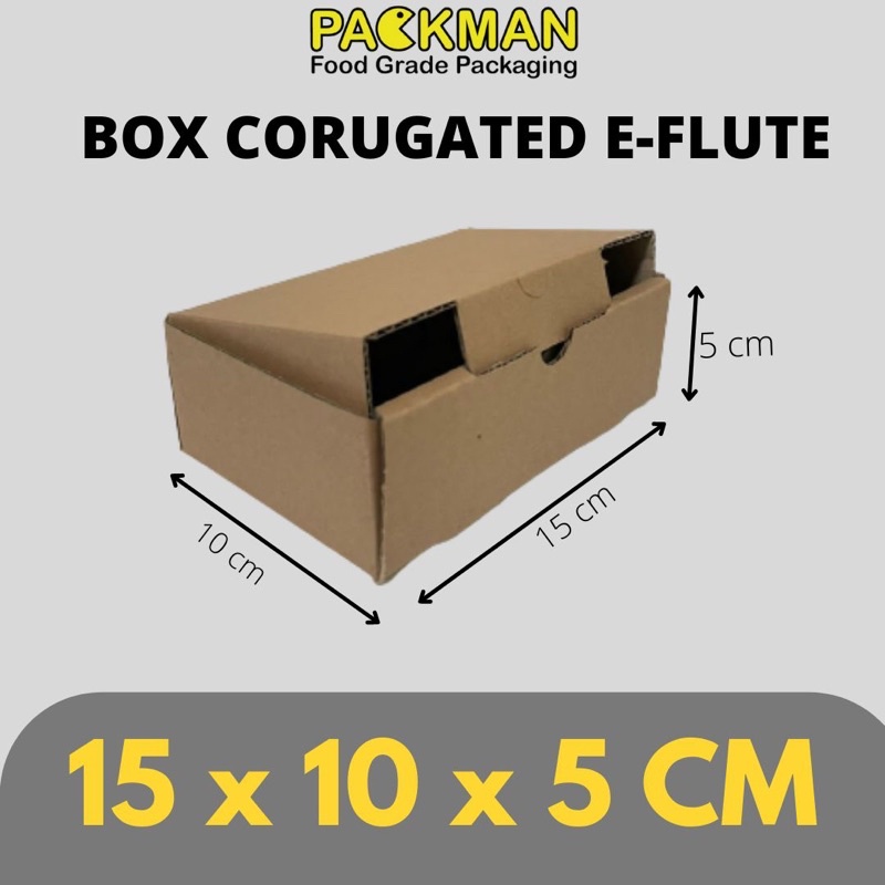 

KARDUS 15x10x5 cm / BOX KARTON CORUGATED DIE CUT E-FLUTE / AKSESORIS