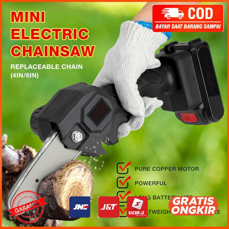 Gergaji Mesin Cordless Chainsaw 1200W D260489