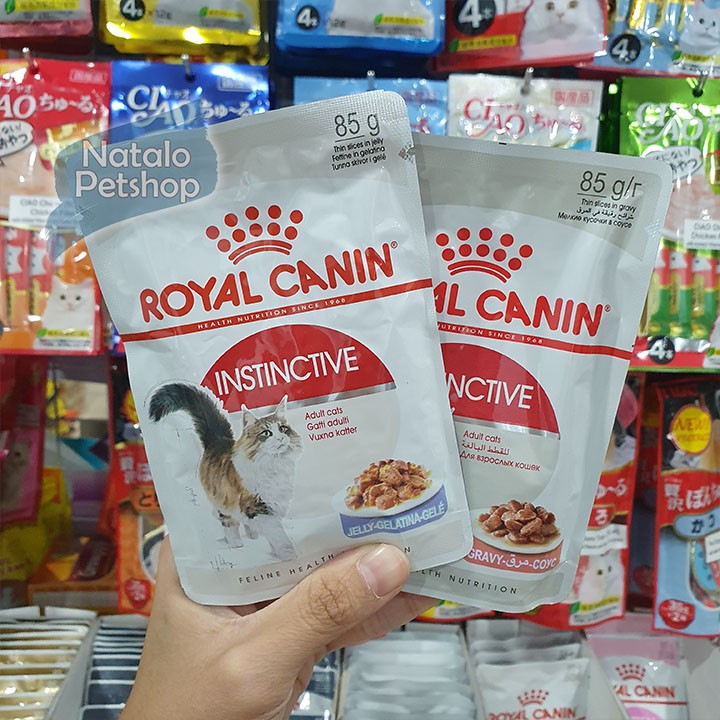 Royal Canin Instinctive Jelly/Gravy 85Gr - Makanan Basah Kucing