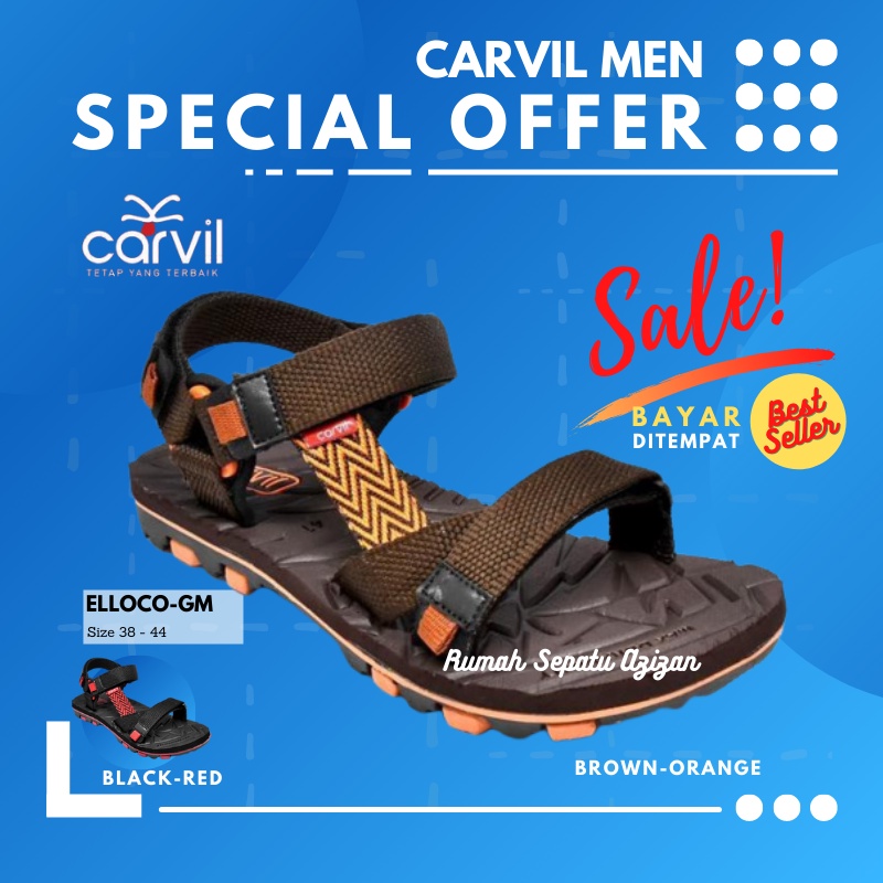 Sandal Gunung Pria | Carvil Elloco GM | Carvil Spector GM ORIGINAL