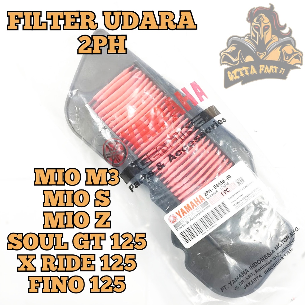 FILTER UDARA SARINGAN UDARA YAMAHA 2PH KUALITAS ASLI ORIGINAL YAMAHA YGP AWET DAN DIJAMIN MANTAP / FILTER UDARA MIO M3 / FILTER UDARA MIO S / FILTER UDARA MIO Z / FILTER UDARA SOUL GT 125 / FILTER UDARA X RIDE 125 / FILTER UDARA FINO 125/ SARINGAN UDARA