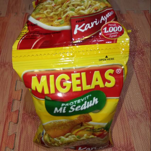 

Mie gelas seduh