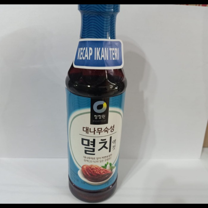 

v01vss Chungjungone Anchovy Sauce Kecap Ikan Korea 500 Gr 멸치액젓 Teri Fsfs201