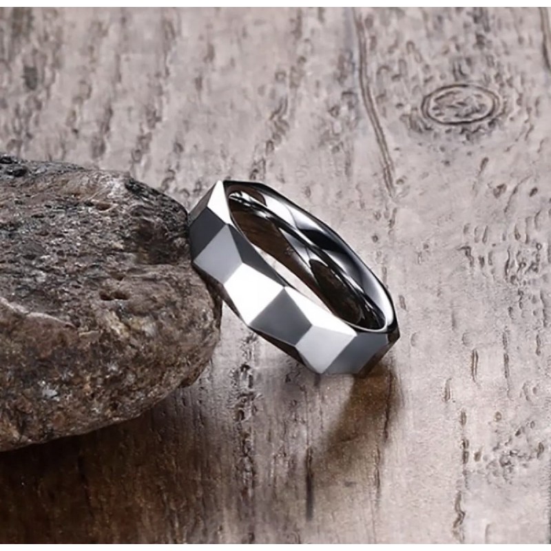 Cincin Tungsten Carbide Original Premium Quality Model Elegan Simple Minimalis