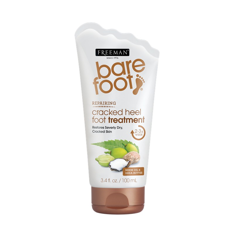 

Freeman Bare Foot Repairing Cracked Heels Neem Oil & Shea Butter Foot Treatment 100ml