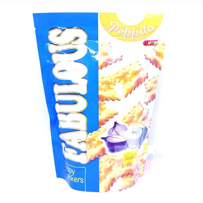 

(MAKANAN RINGAN) PEPPITO CRACKERS SOUR ONION FLAVOUR 200G