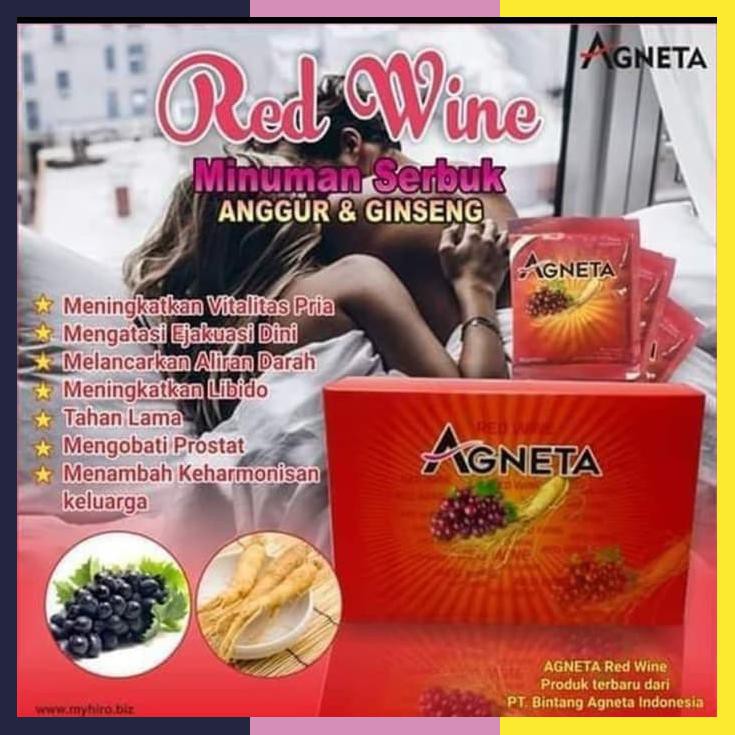 Agneta Red Wine 1 Dus Isi 20 Sachet