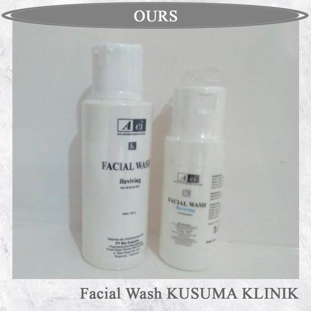 KUSUMA KLINIK Facial Wash Reviving BIO-Kusuma | 100% Original KUSUMA CLINIC