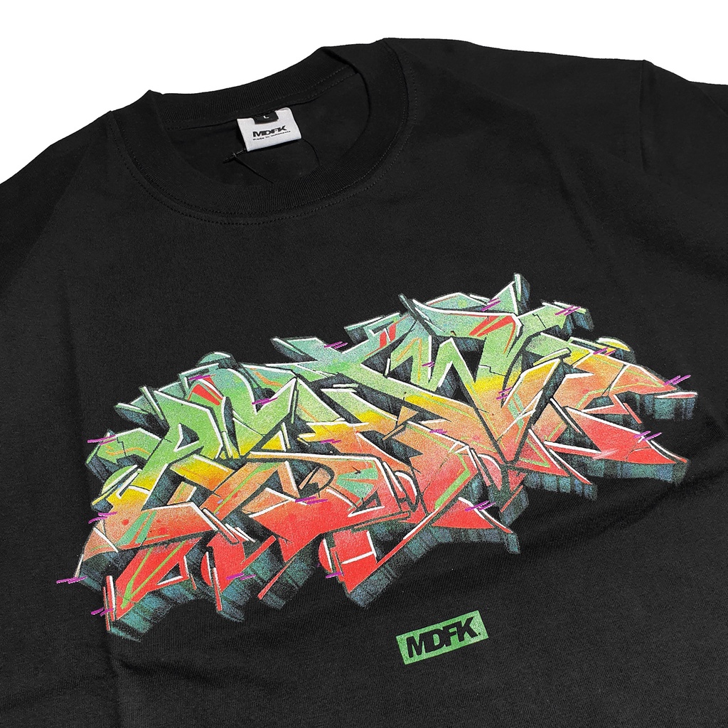 MDFK Ashtwo wild style graffiti t shirt (artist series)