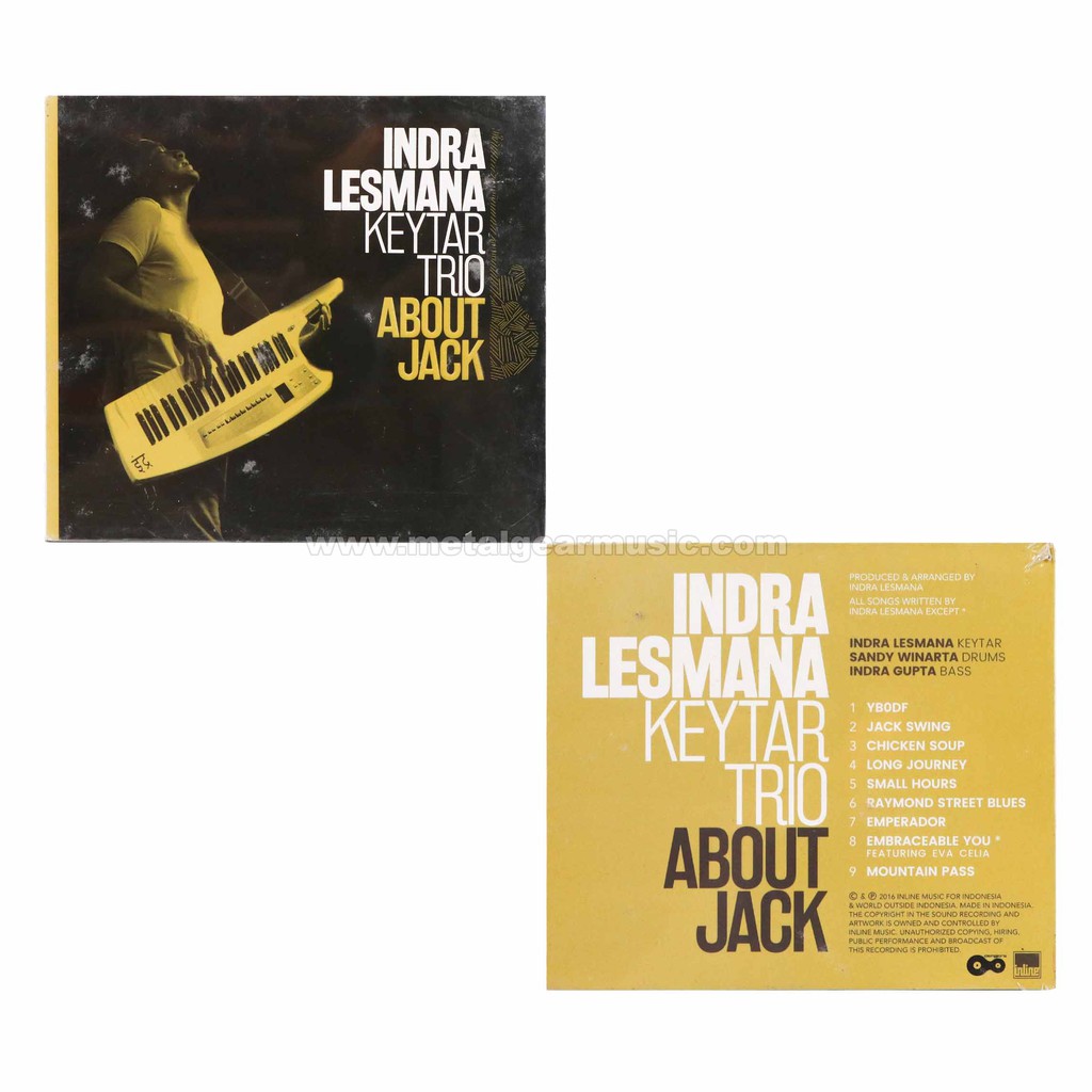 Original  Indra Lesmana - Keytar Trio Cd