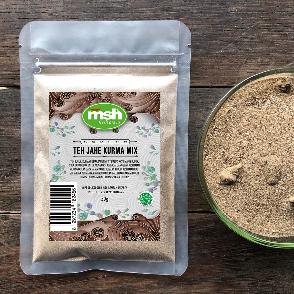 

MSH Teh Jahe Kurma Mix 50 g