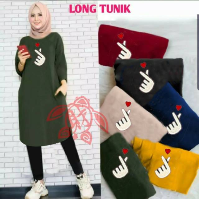 TUNIK SANUR SARANGE 4 warna