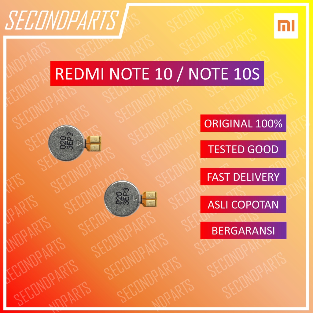 VIBRATE GETAR XIAOMI REDMI NOTE 10 / NOTE 10S ORIGINAL COPOTAN