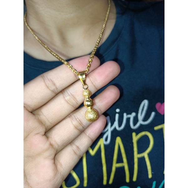 Kalung replika emas 24k kualitas golden,cantik mewah,persis seperti aslinya