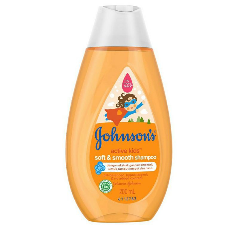 JOHNSON'S ACTIVE KIDS Soft &amp; Smooth Shampoo 200ml