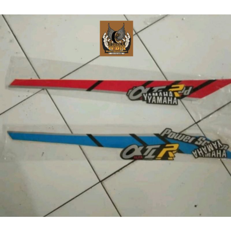 Striping stiker Yamaha alfa 1990