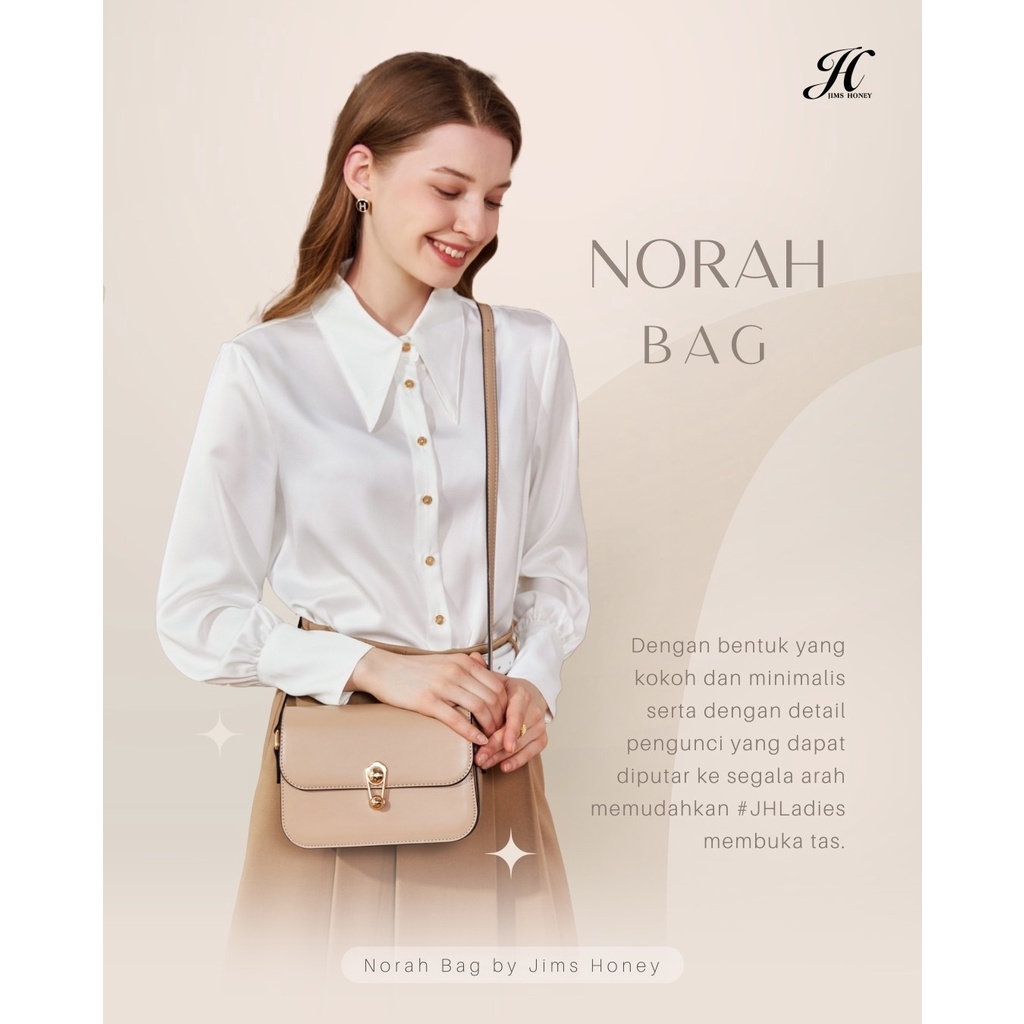 JIMS HONEY TAS WANITA NORAH BAG ( FREE EXCLUSIVE BOX )