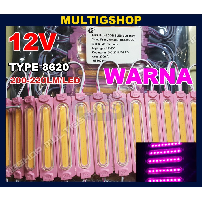 LED Modul COB 8620 12V - Warna