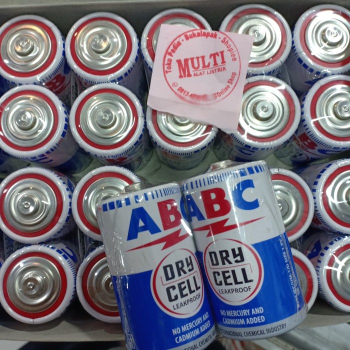 BATRAI ABC D KUNING BESAR - Biru