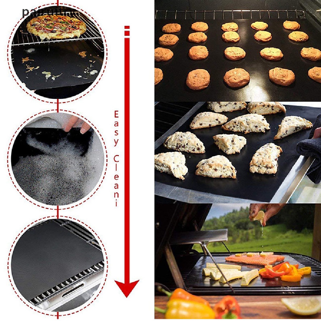 Prt Alas Panggang BBQ Reusable Anti Lengket Bahan Teflon PRT