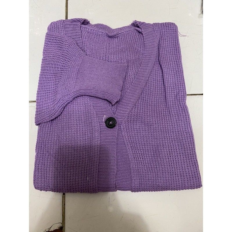 Promo CARDIGAN RAJUT WANITA CROP KNIT OUTER PREMIUM