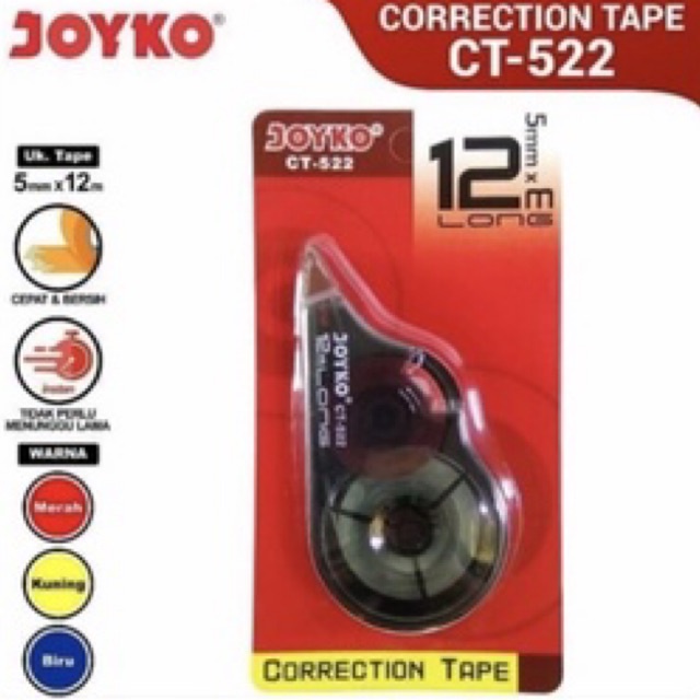 

Correction tape JOYKO CT-522