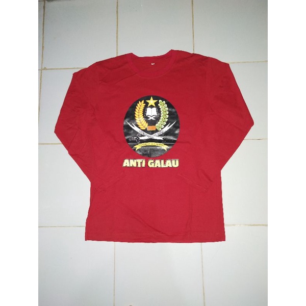kaos lengan panjang kang ujang bustomi anti galau pemburu setan belek