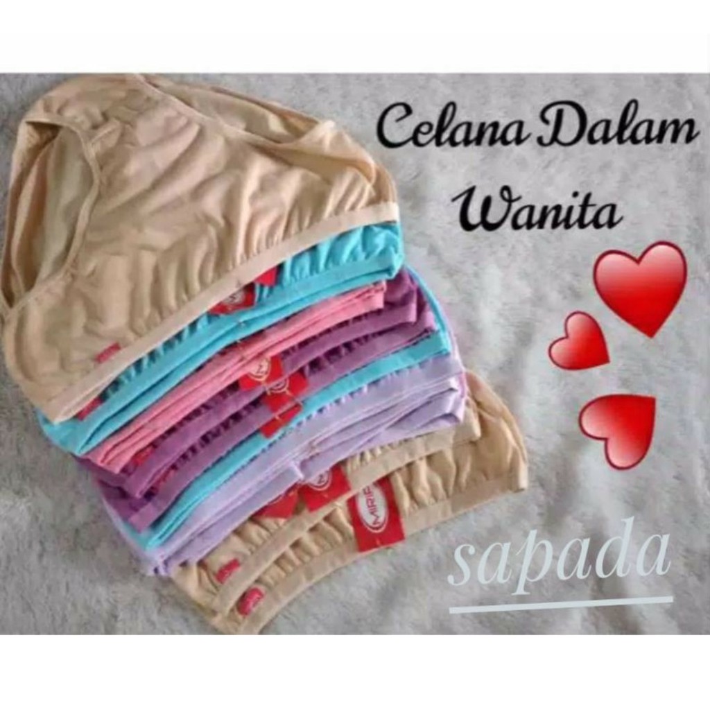 Celana Dalam Wanita/ CD Wanita, Sempak Wanita, Celana Dalem Wanita, Remaja &amp; Dewasa Merk Mirip