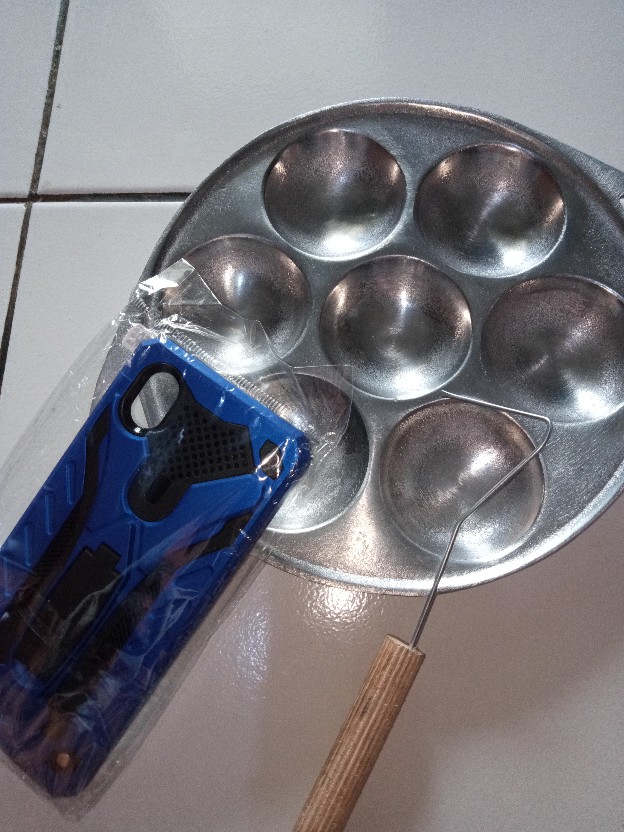 [ Bonus Cukilan ] Cetakan Baklor / Kue Cubit / Kue Lumpur / Kue Takoyaki / Kue Apem / Ukuran 20 Cm A