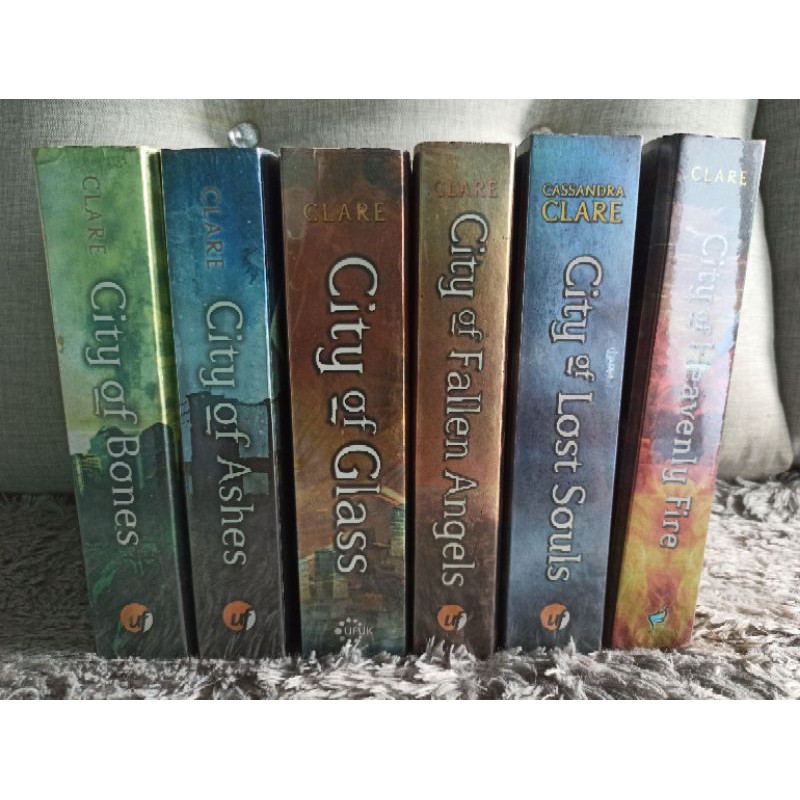 SERI THE MORTAL INSTRUMENTS - CITY OF BONES, CITY OF ASHES, CITY OF GLASS, CITY OF FALLEN ANGELS, CI