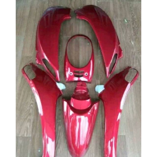 Full bodi halus scoopy fi merah