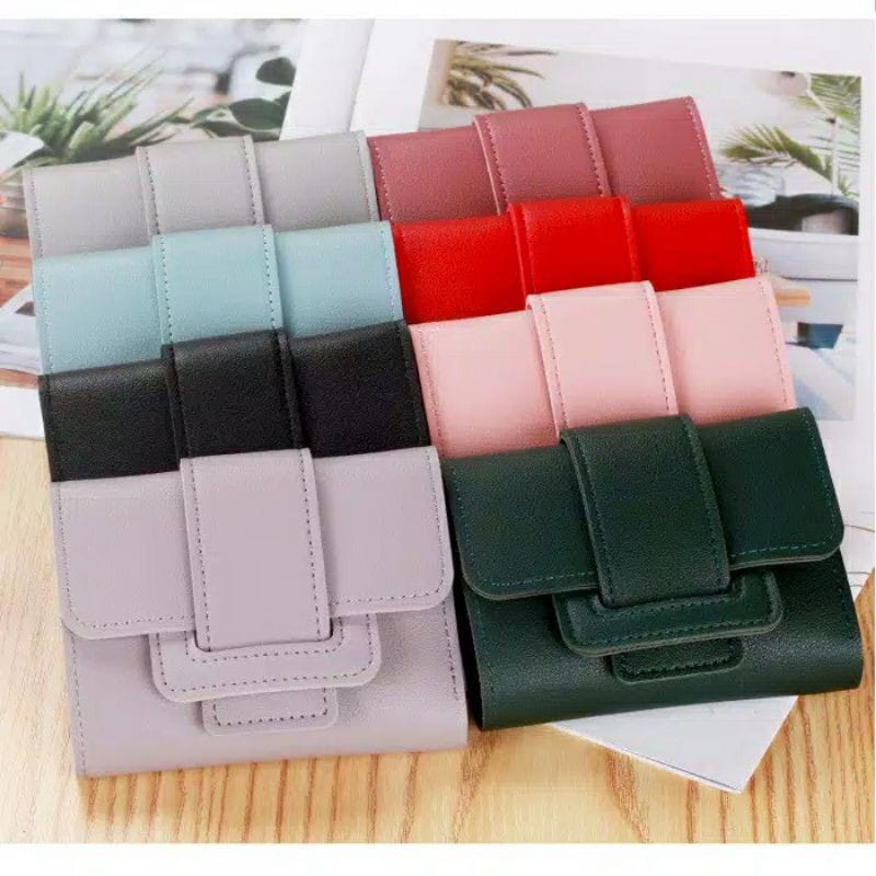 ♥DPS829♥6018  Dompet Wanita Tanpa Tali / dompet import murah real pic