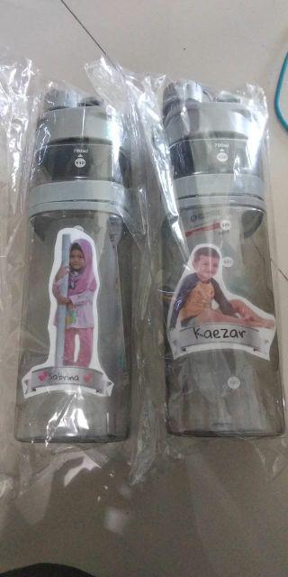 Botol Custome (botol Foto) Dua Sisi Bolak Balik