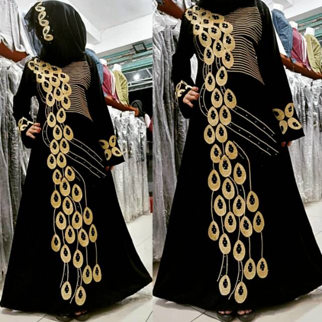 Abaya bordir Merak