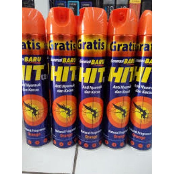 Hit Semprot nyamuk dan kecoa 600ml gratis 75ml