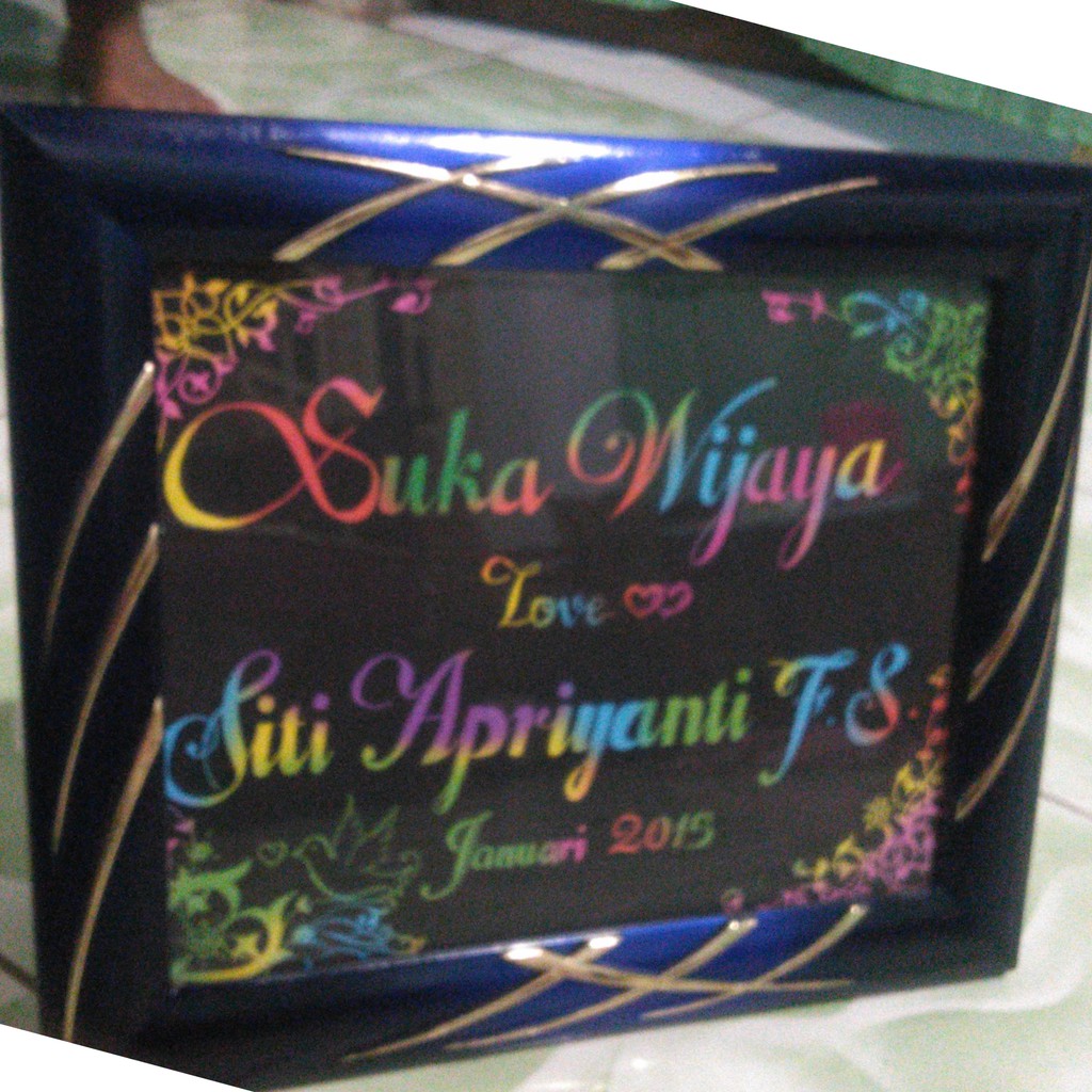 TERMURAH!! lukisan siluet untuk hadiah, wisuda, pernikahan