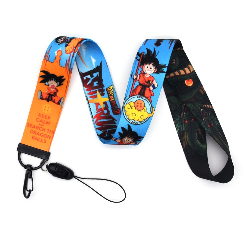 Tali lanyard Panjang Motif Dragon Ball Untuk Handphone